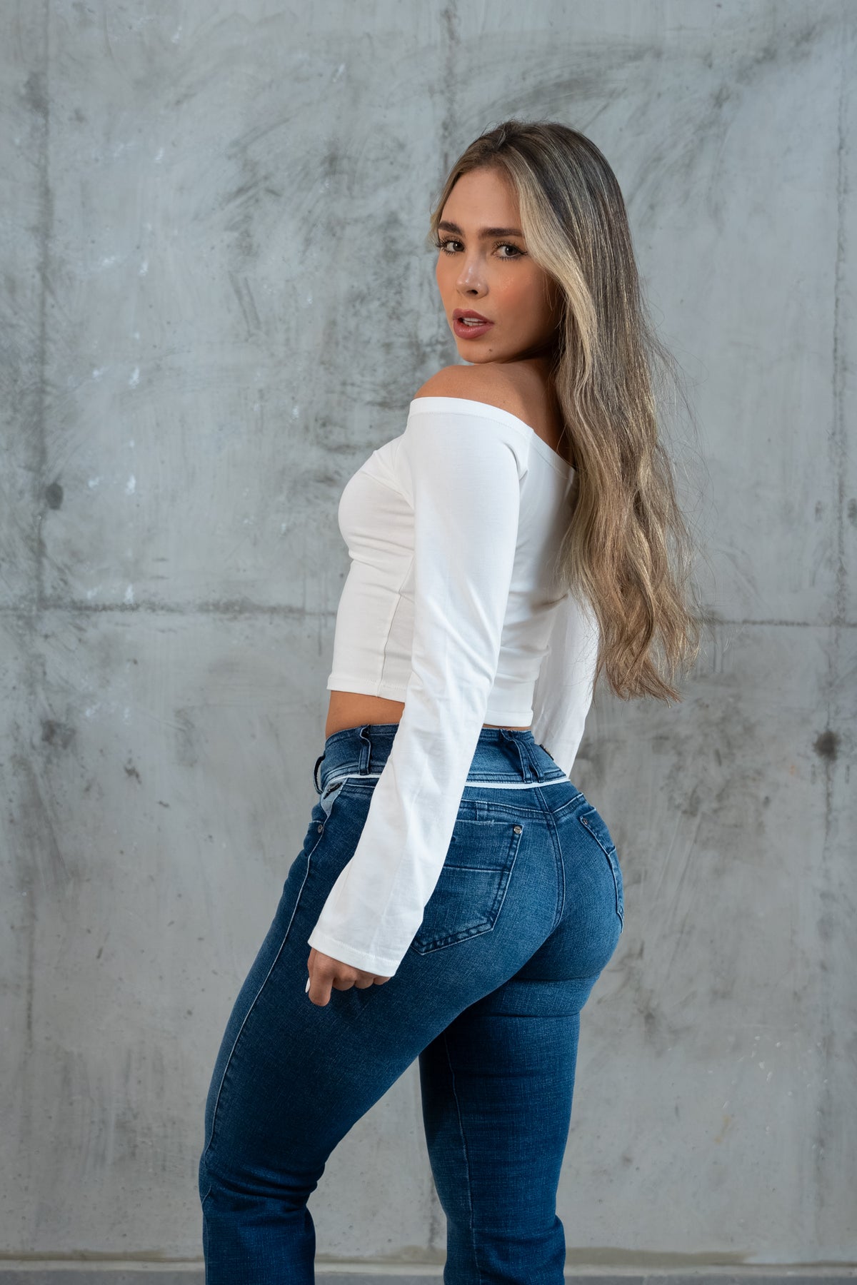 Jean Kaway  bota recta